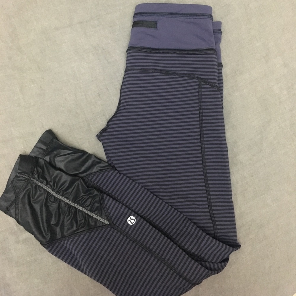 Lululemon luon cropped yoga pants