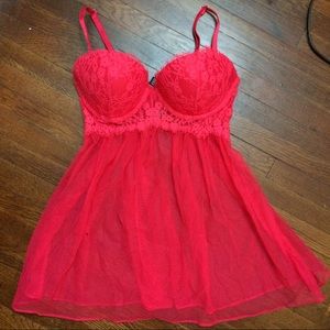Like new! VS Red babydoll❤️