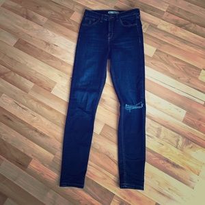TOPSHOP Moto Jaime high waste jeans