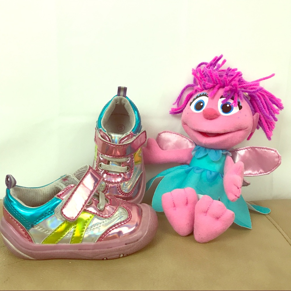 Pastel Metallic Baby Shoes