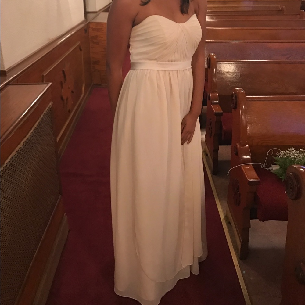 Sorella Vita Champagne Bridesmaid Dress