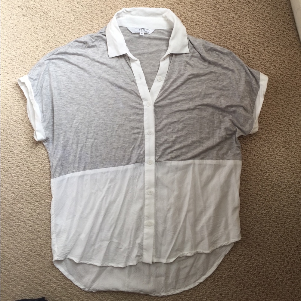 Bess color block blouse