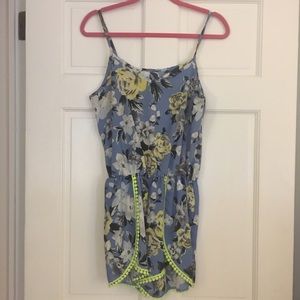 Boutique Floral Print Romper