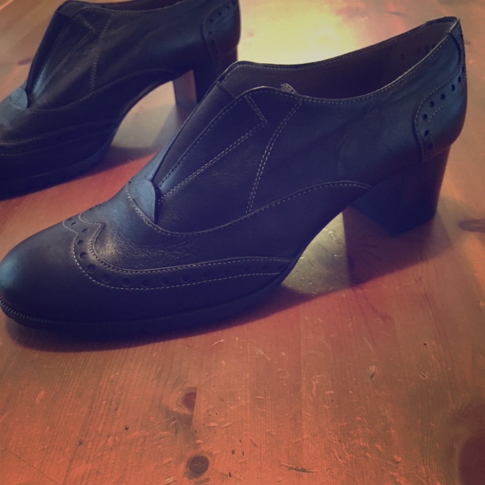 Melluso Leather Heels