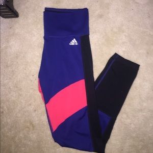 Adidas high waisted training tights