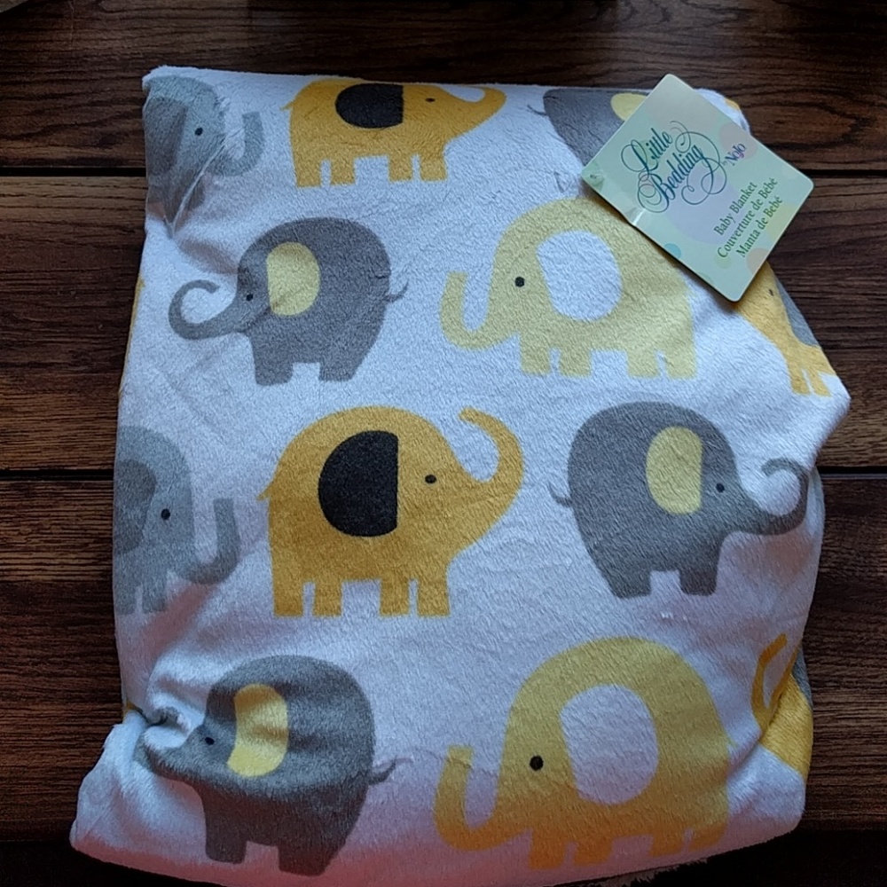 Baby elephant blanket