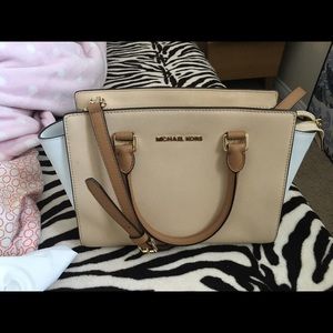 Michael Kors two tone selma