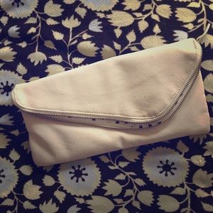 Beige purse/ wristlet