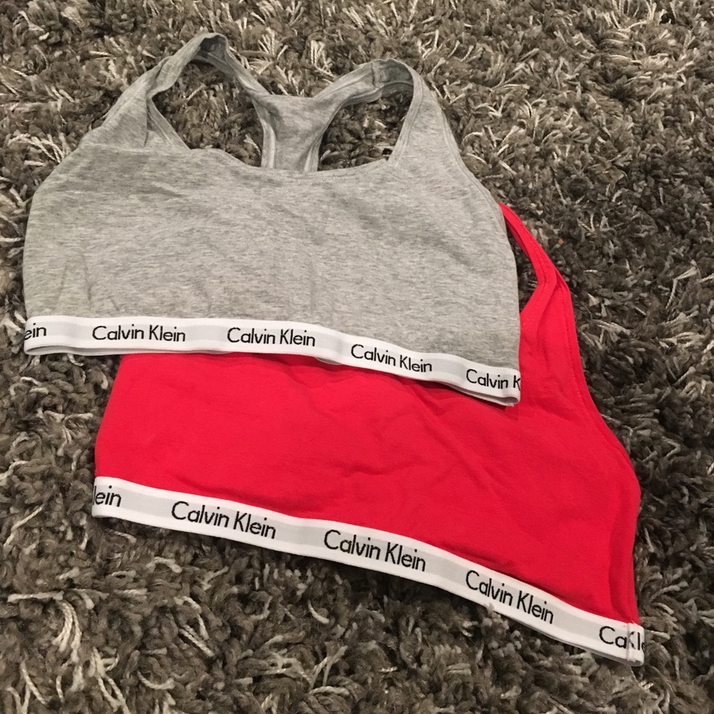 Calvin Klein sports bras