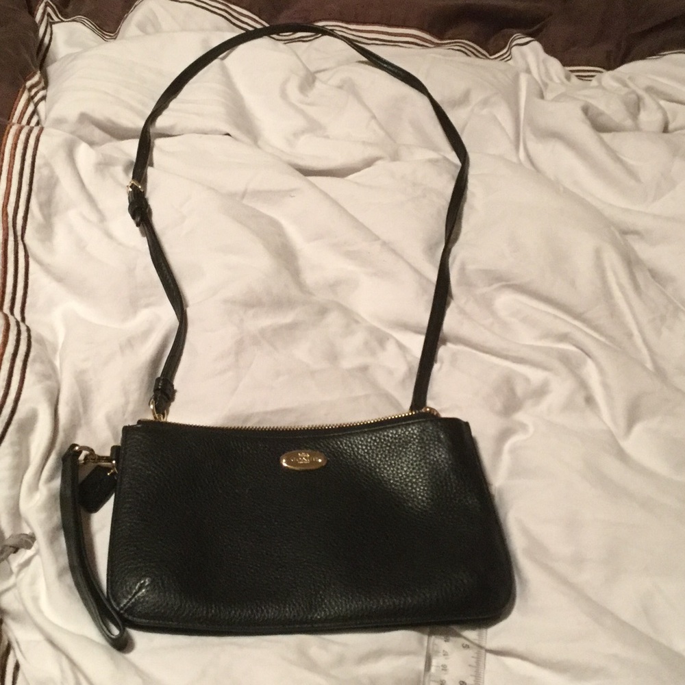 Coach crossbody leather bag