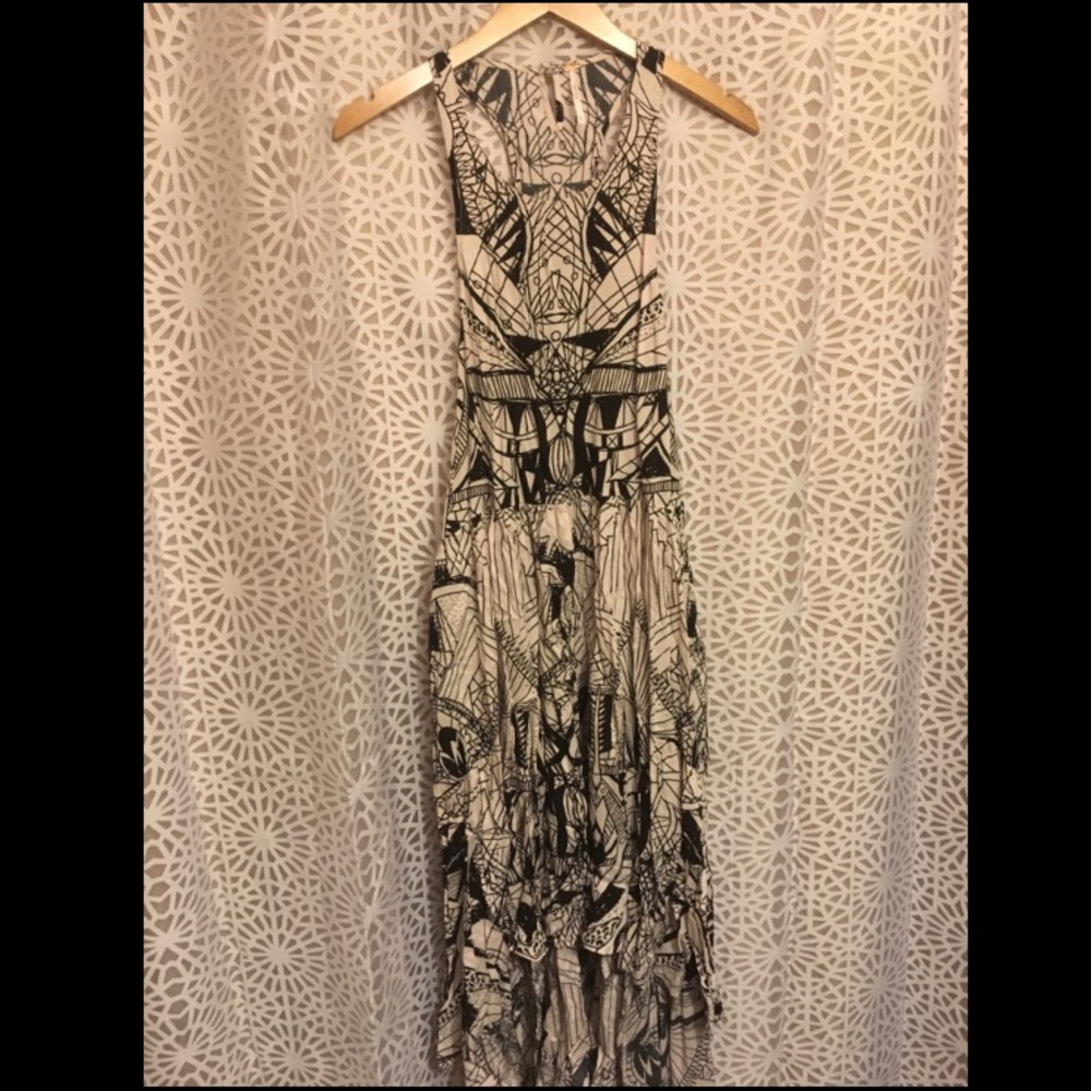 Free People Hi Low Maxi Dress