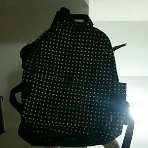 Stussy Black Backpack + Laptop Case Unisex