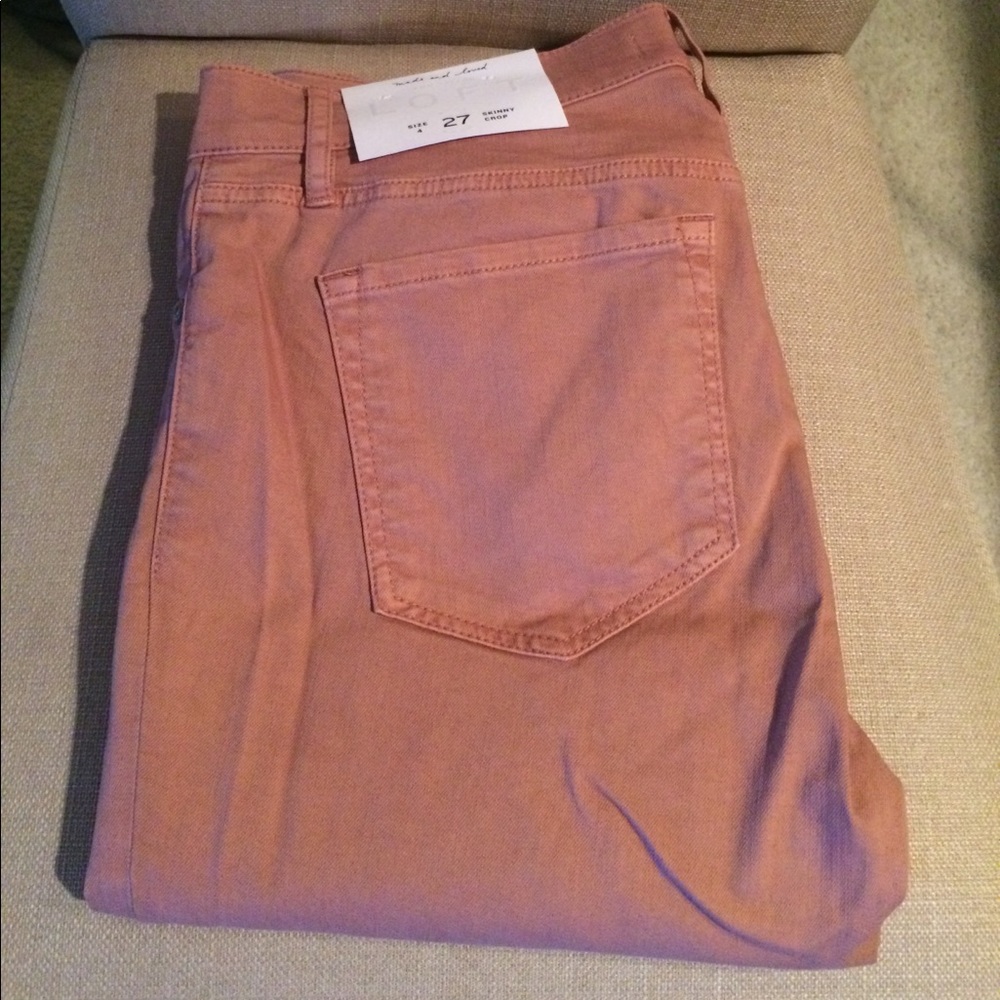 Loft skinny crop jeans