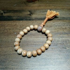 Real Sandalwood Mala Bracelet