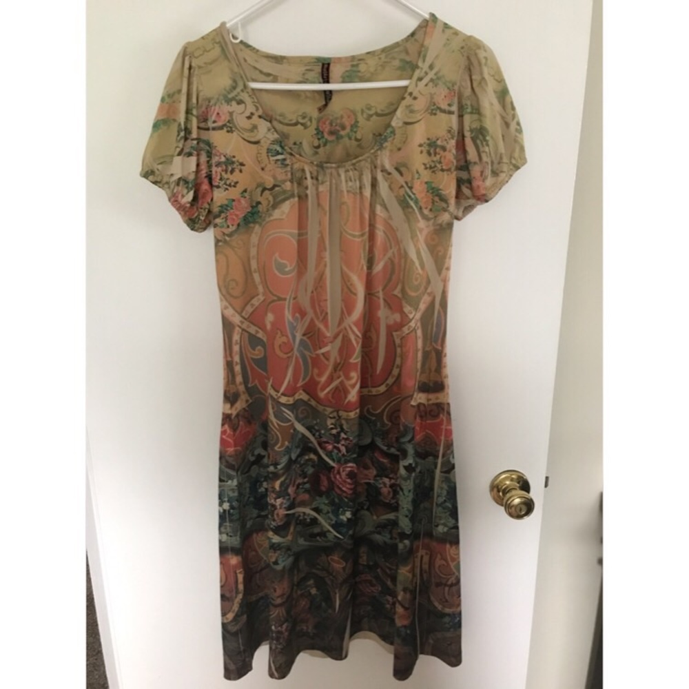 Crinkle dye Mushka dress like new Sz Medium M