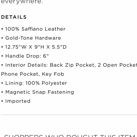 Michael Kors Hamilton Purse - Picture 8 of 8