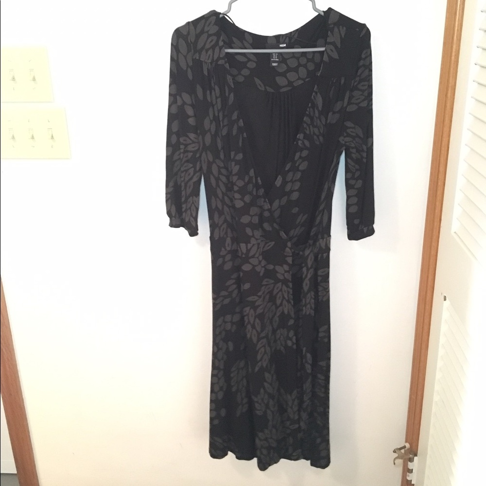 H&M wrap dress size 10