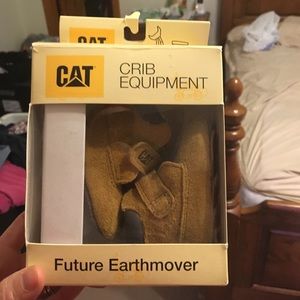 Caterpillar baby boots