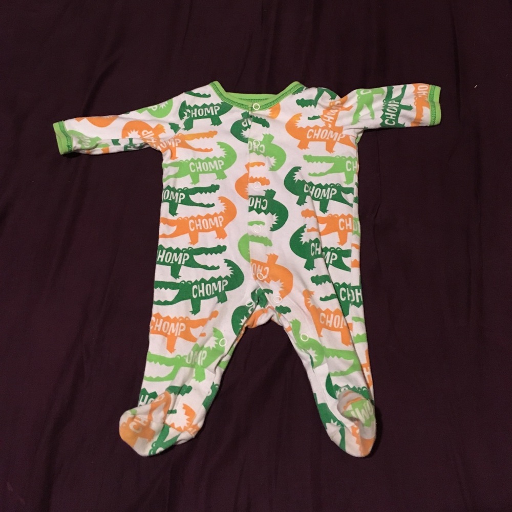 A onesie with footies