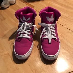 Adidas High Top Tennis Shoes
