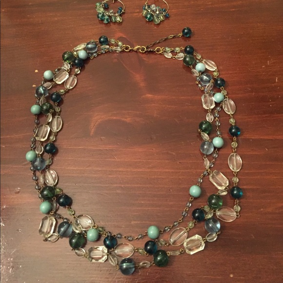 American Eagle necklace and earrings set - Picture 1 of 4