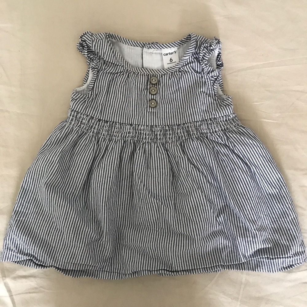 Carter's Stripe Dress Baby Girl 6 months