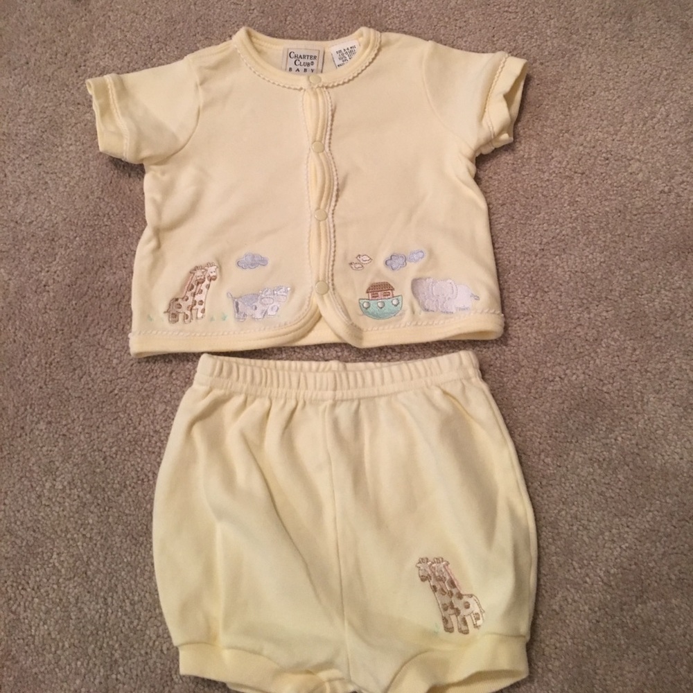 Charter Club Baby Matching set, Size 3-6 Mo