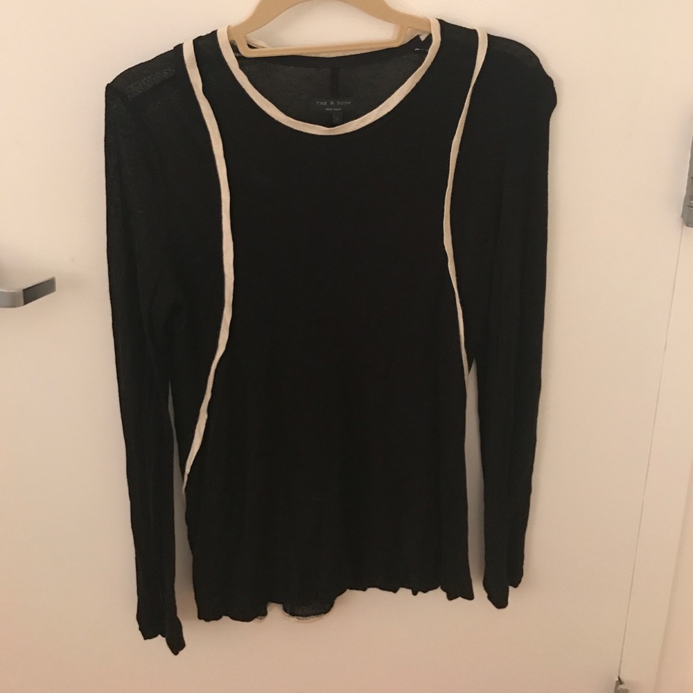 Rag and bone sheer top