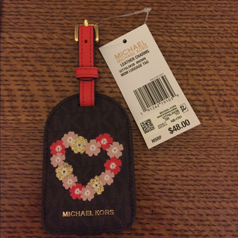 MICHAEL KORS luggage tag NWT
