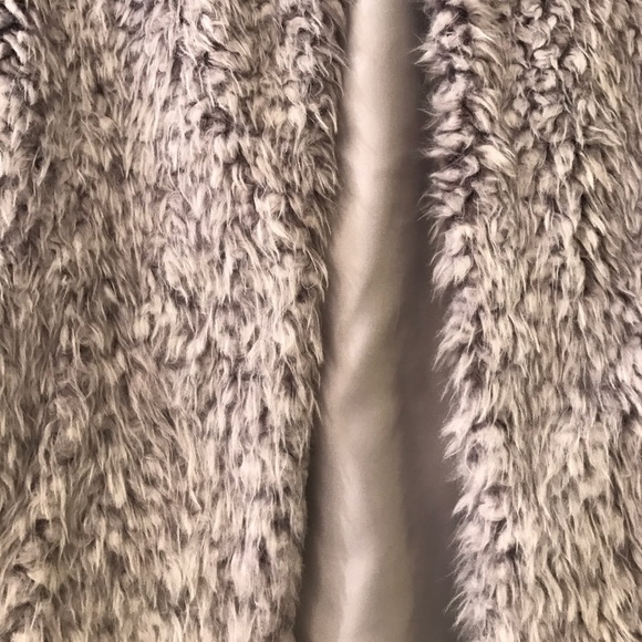 Design Lab gray fur vest - Picture 3 of 6