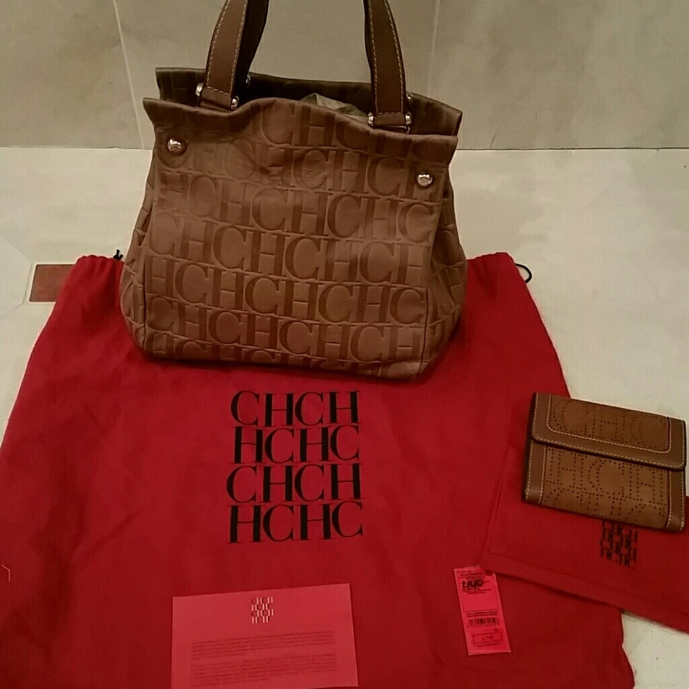 Carolina Herrera bundle with dust bag and tags