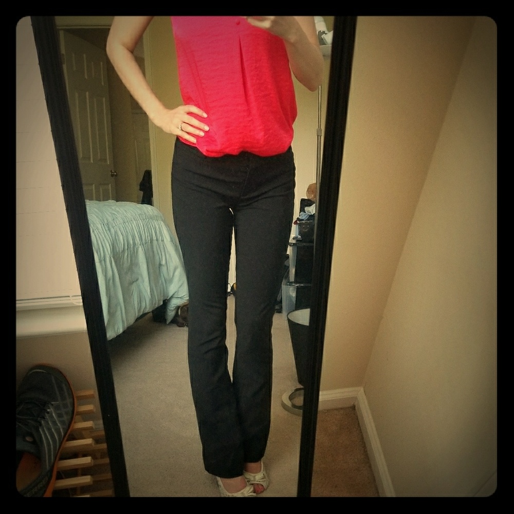 Express Black Columnist Dress Pants