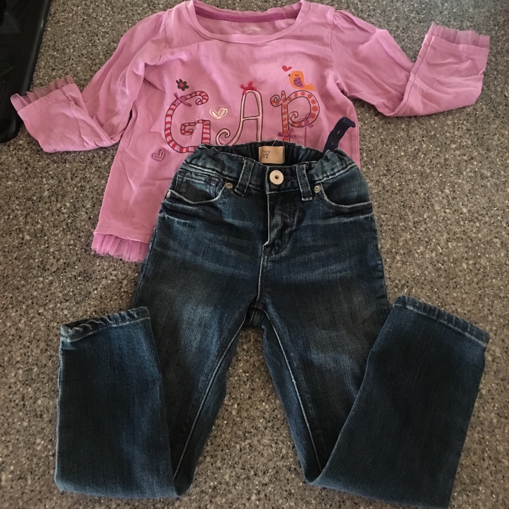 GAP 3T Shirt & Jeans Bundle✨