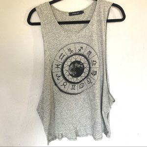 Epique Moi Zodiac Gray Tank