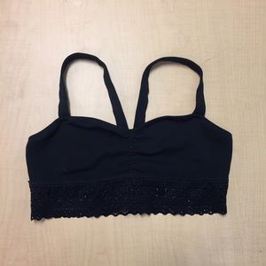 Black bralette