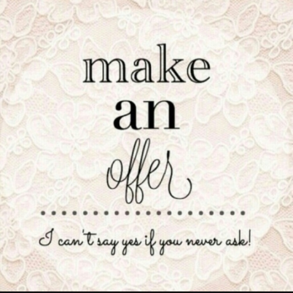 💕I love offers! 💕