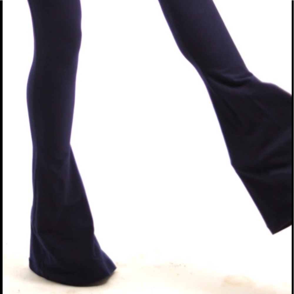 MUST HAVE Black 36” long bell bottom festival pant
