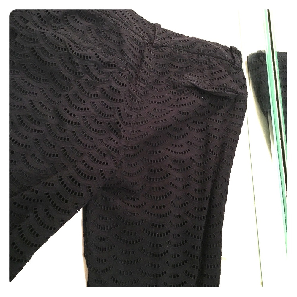 Ann Taylor, Scallop Design, Work Capris