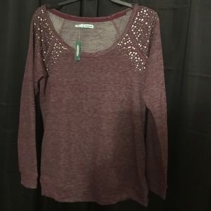NWT Maurice's embellished top