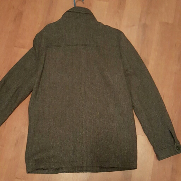 Mens Express large wool peacoat - Picture 2 of 2