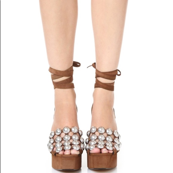 NEW! Alexander Wang Alys Platform Sandals