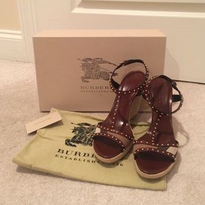 Burberry wedge Sandals