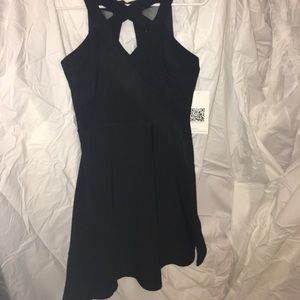 Black Strappy Dress