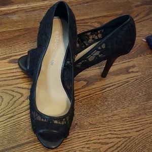Antonio Melani  Black High Heel Shoes