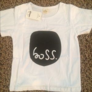 Kids Shirt "Boss" BRAND NEW!
