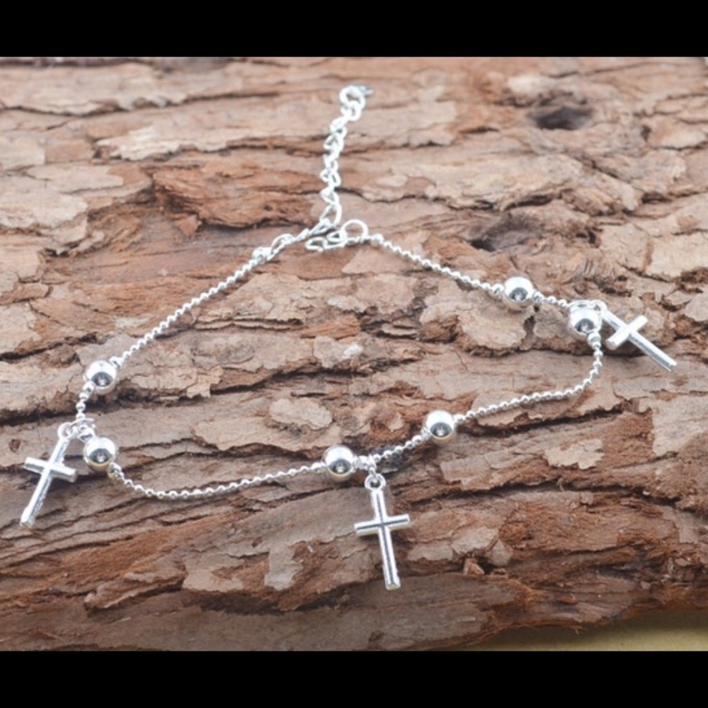 925 Sterling silver anklet