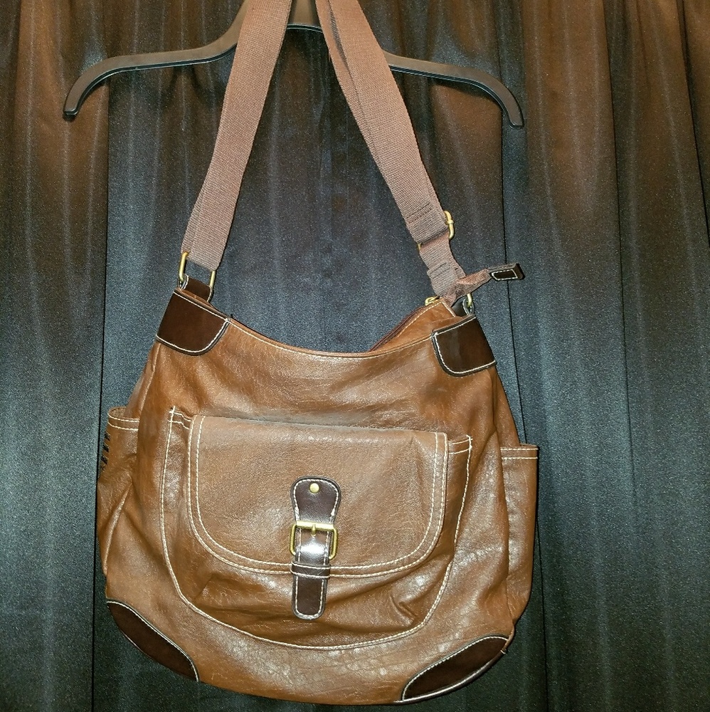 Brown American Eagle (by Payless) bag