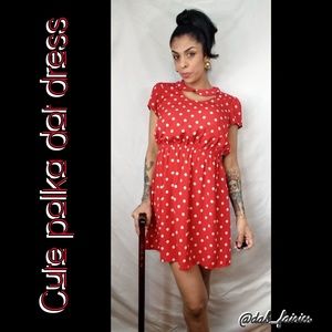 Polka dot dress