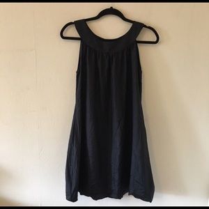 Ella Moss black label silk bubble dress