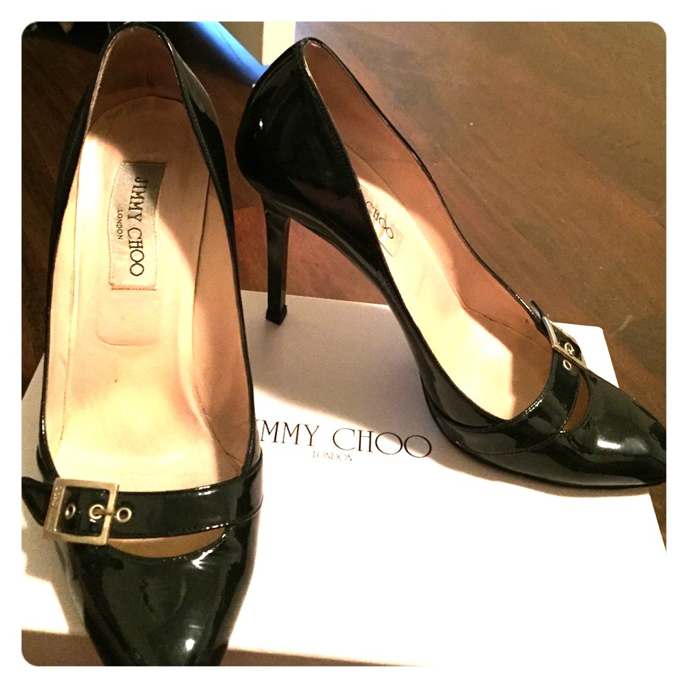 Jimmy Choo black pumps